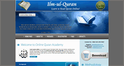 Desktop Screenshot of ilmulquran.com